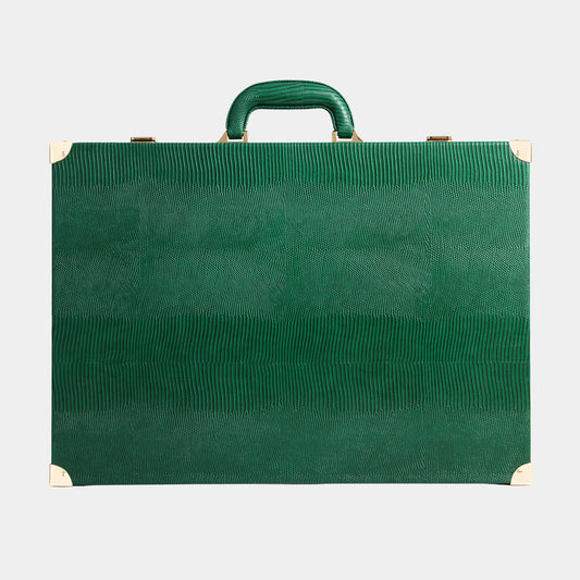 Bottle Green Lizard Large Backgammon