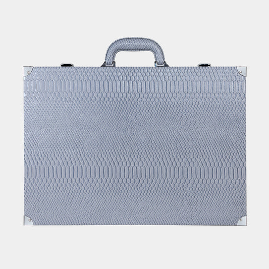 Cool Grey & Pink Snake Large Backgammon