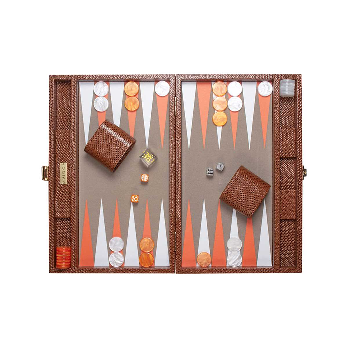 Brown Snake Medium Backgammon