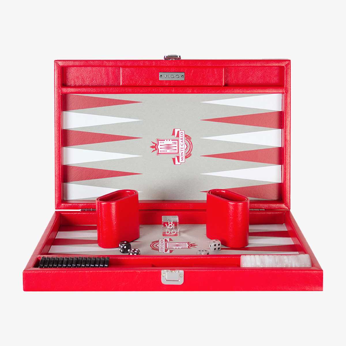 Red Medium Backgammon