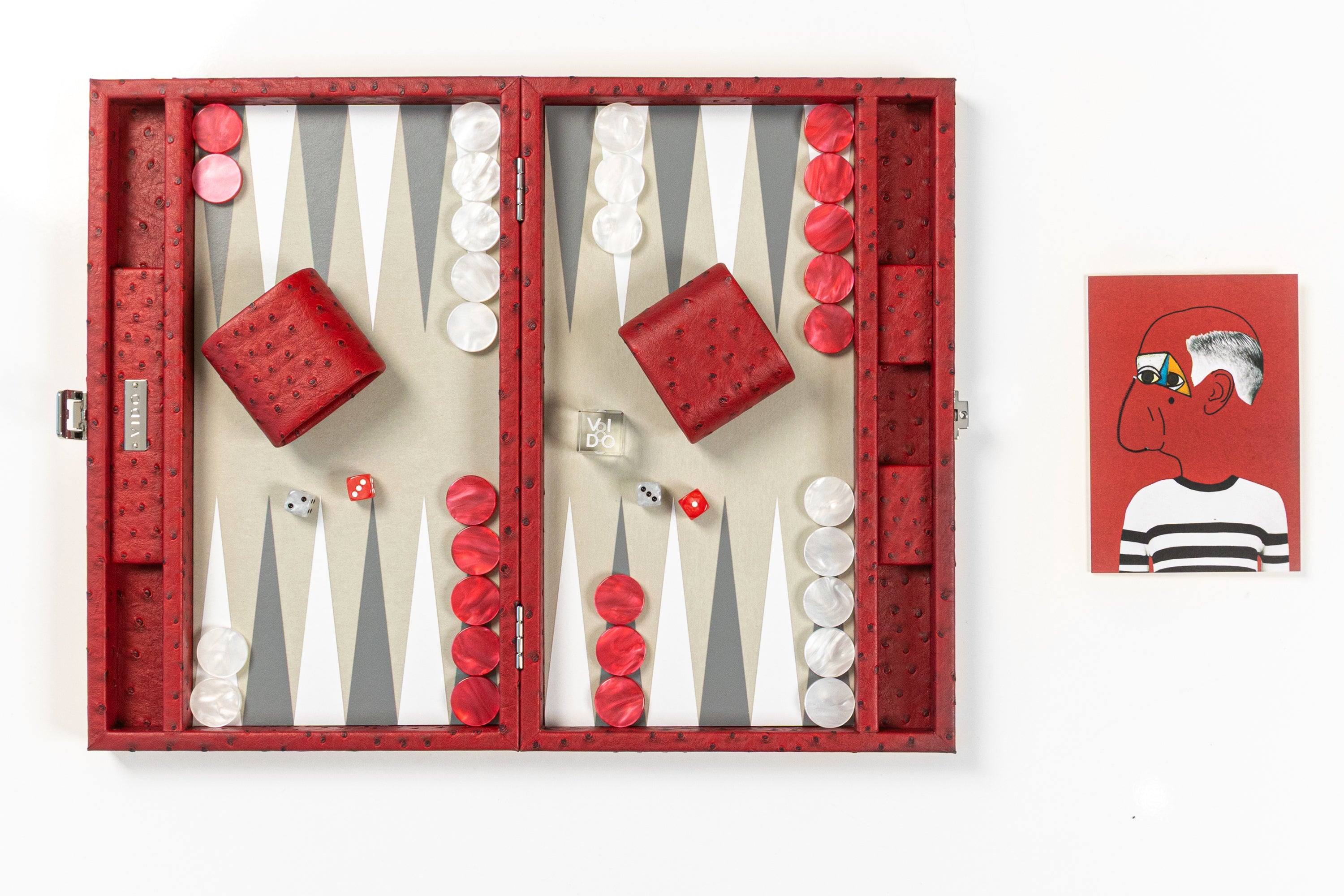 Luxury Backgammon & Chess Sets | Vegan Leather Board Games | VIDO