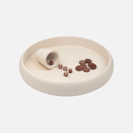 Ivory Dice Tray