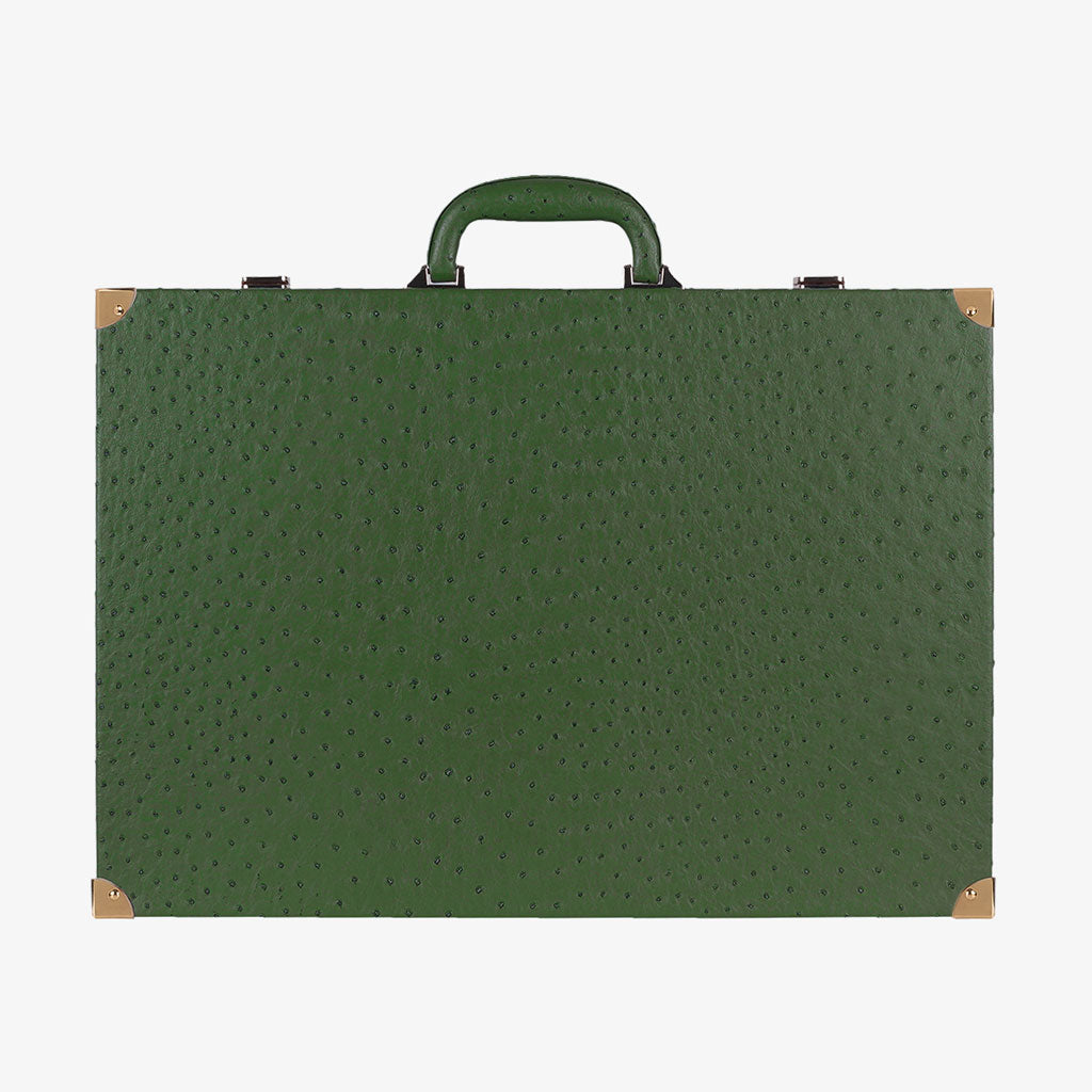 Forest Green Ostrich Large Backgammon