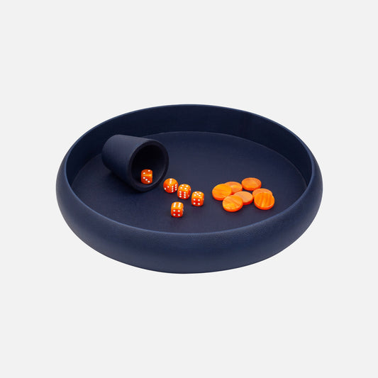 Steel Blue Dice Tray