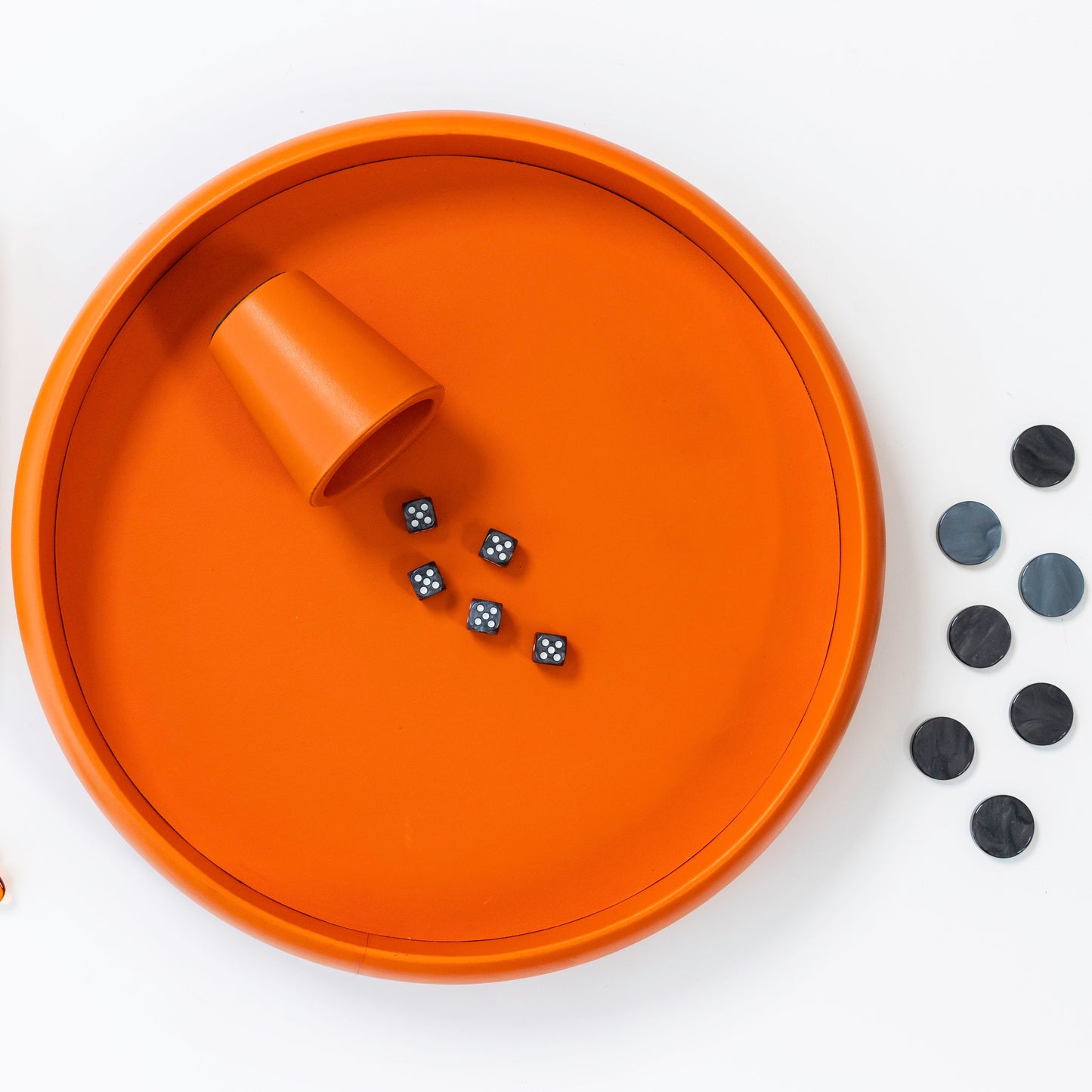 Tangerine Dice Tray