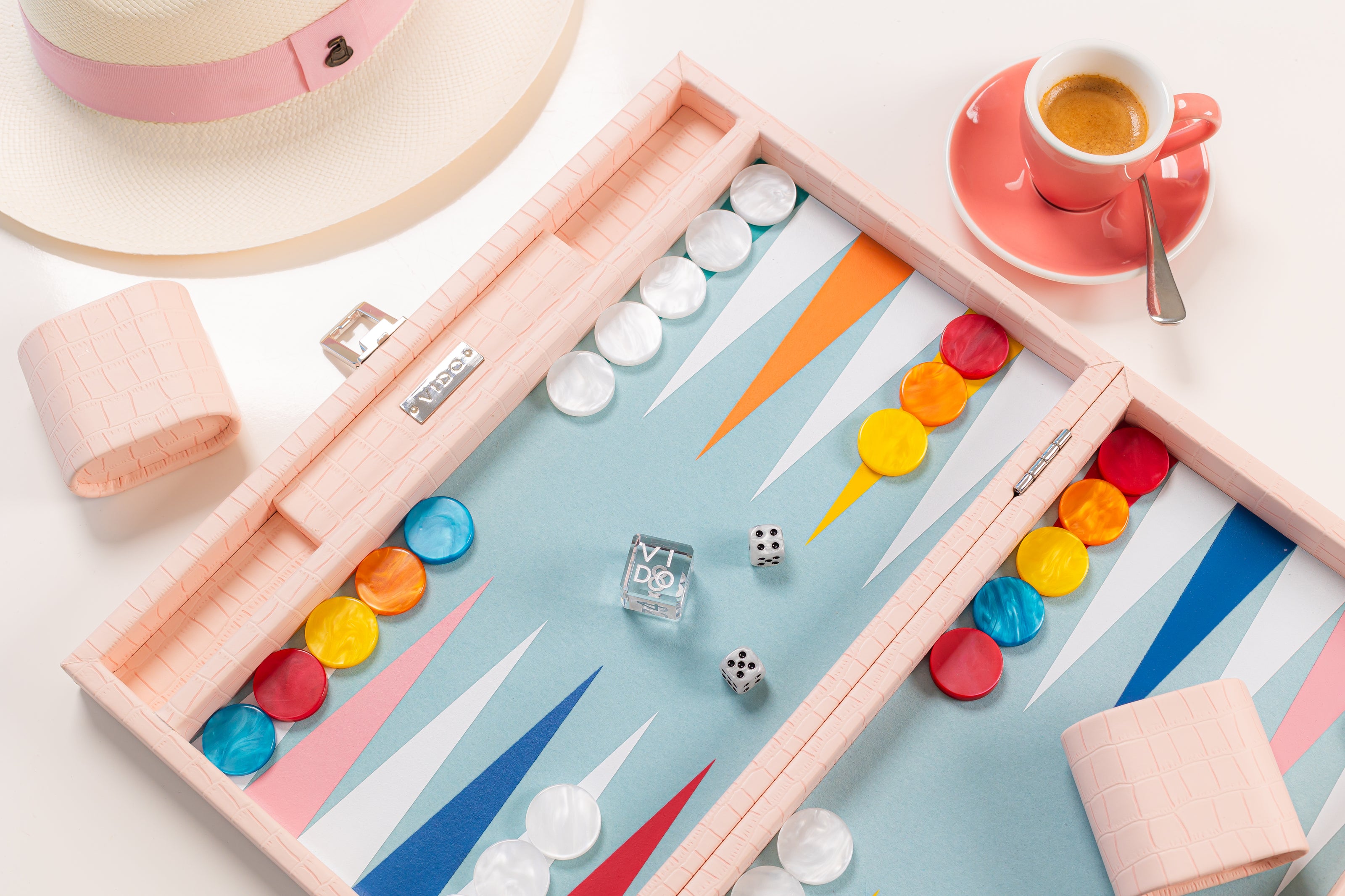 Colourful Backgammon Set by VIDO