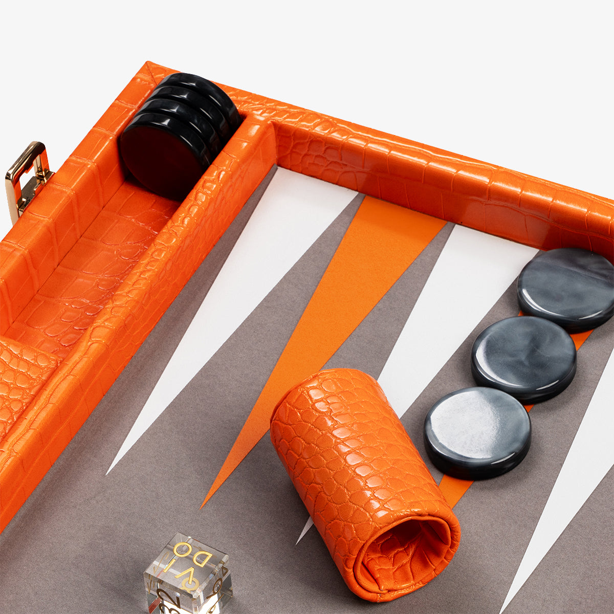 Tangelo Alligator Large Backgammon