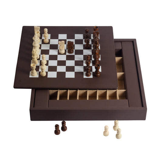 Walnut Brown Chess Set