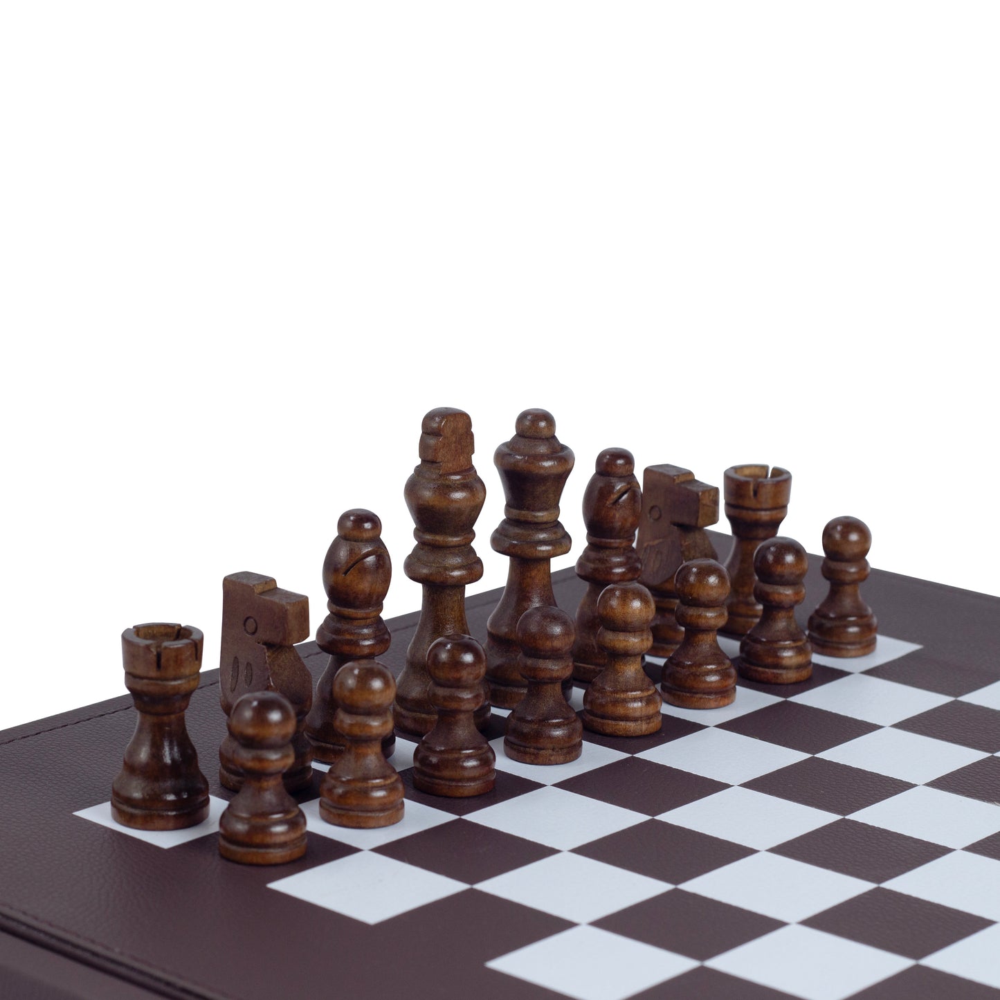 Walnut Brown Chess Set