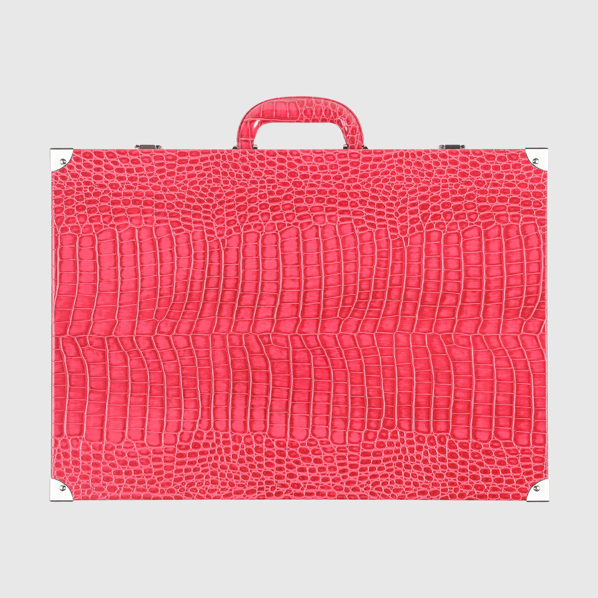 Raspberry Alligator Large Backgammon