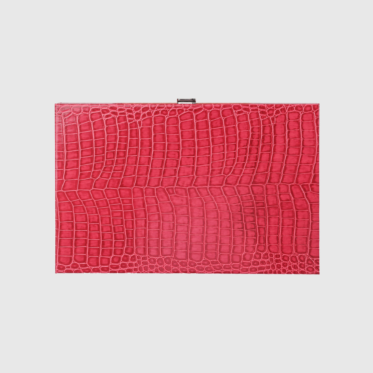 Raspberry Alligator Medium Backgammon